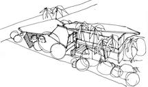 Esboços para uma casa