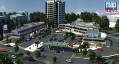 3D images of an open mall