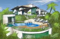 Another house handpainting! Project by Adriana Furst