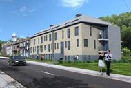 Two renderings of a project by Luc Nelles in Belgium...