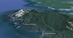 Trilha do bonete, Ilhabela, SP - 15km