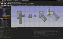 Experimenting with roof-generation scripts in FreeCAD...