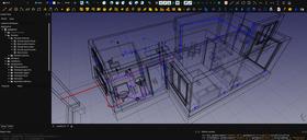 Electric design in FreeCAD...