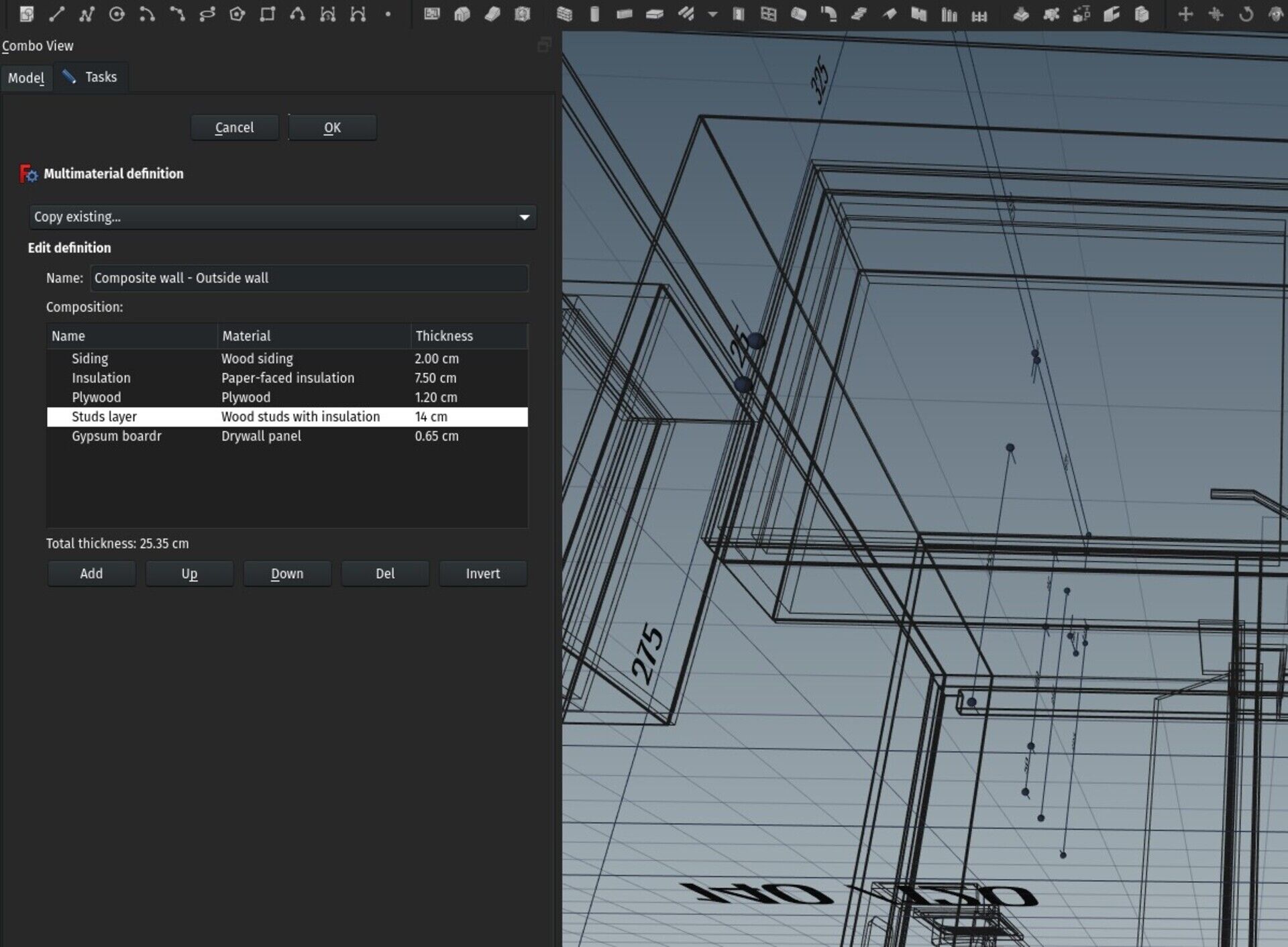 Multimaterial editor