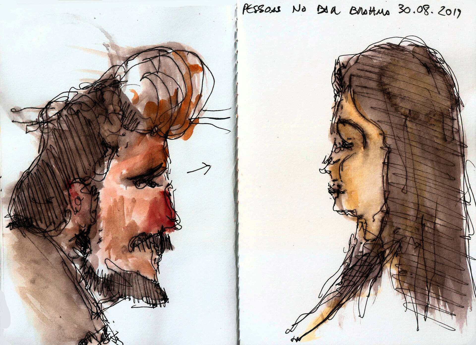 sketch of other people
